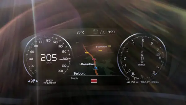 Volvo snelheidsbegrenzer / speed limiter 180 km/h - Afbeelding 3