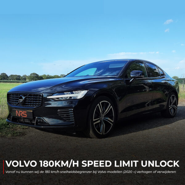 Volvo snelheidsbegrenzer / speed limiter 180 km/h - Afbeelding 2
